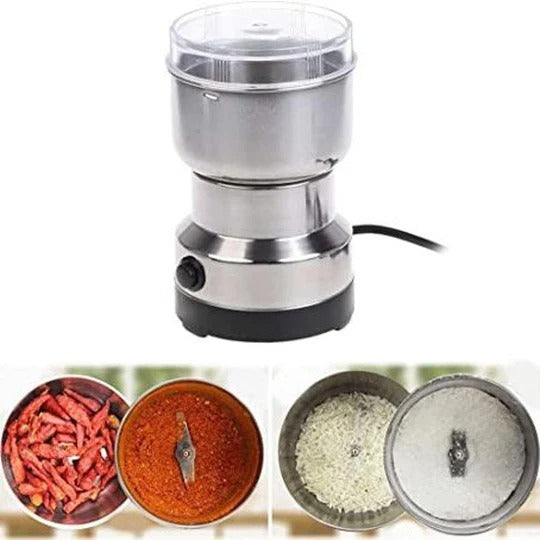 RAF 4 Blades Masala Coffee Grinder | 300W Multifunctional Electric Grinder | Stainless Steel Blades For Coffee, Spices, Nuts & Seeds