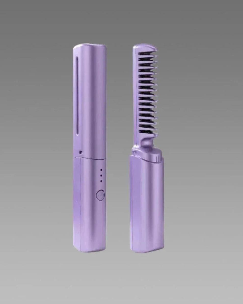 Mini Rechargeable Hair Straightener & Hot Comb Shiny Hair Anytime